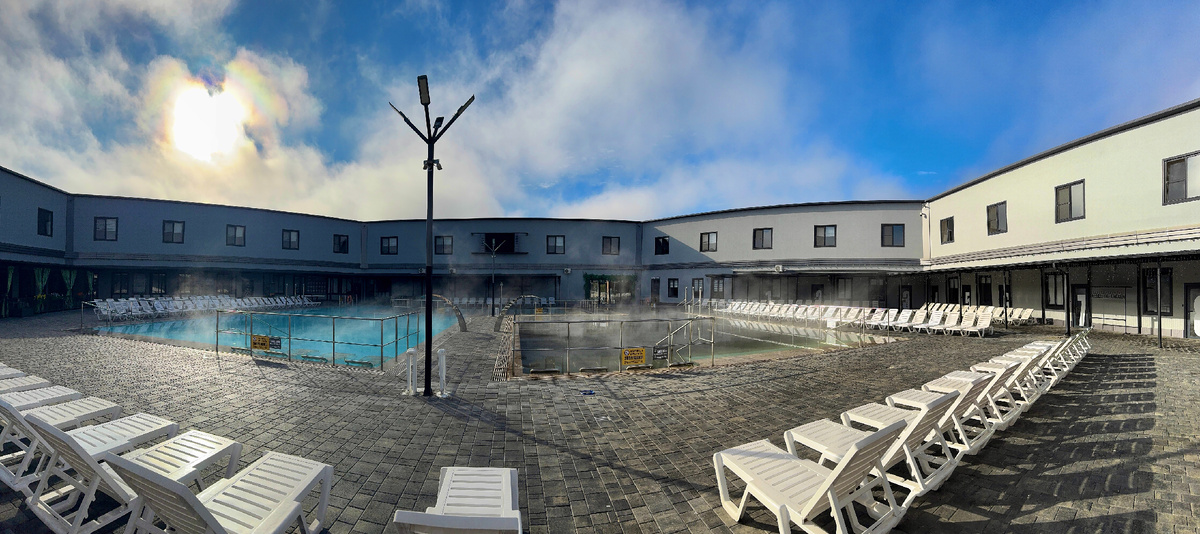 Термальный парк-отель "Псыгупс". Адыгея, п.Тульский, ул.Пограничная, 7. Фото автора.