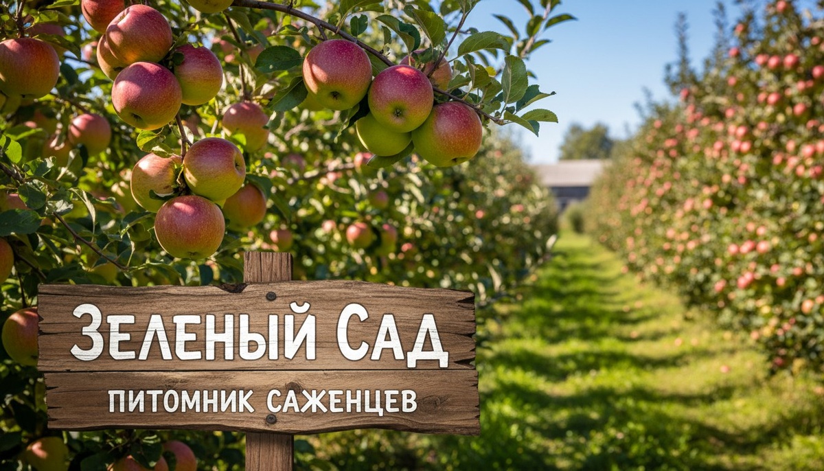 Как выбрать саженцы яблони от питомника Зеленый Сад в Омске.