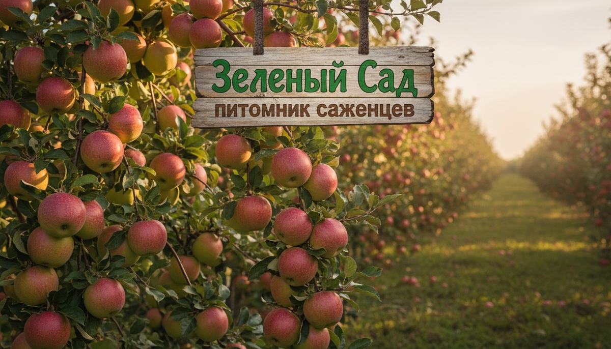 Лучший сорт для саженцев яблони в Перми от питомника Зеленый Сад.