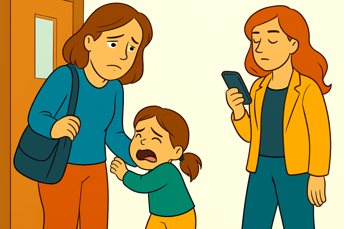 Говорю: "Доброе утро!" Воспитательница буркнула что-то в ответ...и даже не подошла. Должен ли воспитатель встречать ребенка утром в группе?