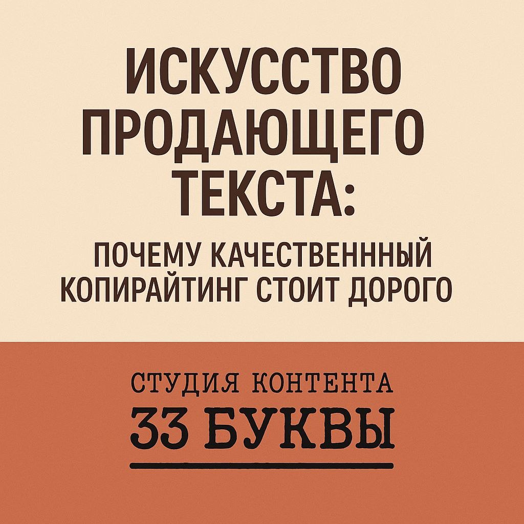 Слова могут быть капиталом. Профессиональный текст работает, когда вы уже спите, продолжая продавать, убеждать и строить доверие.
