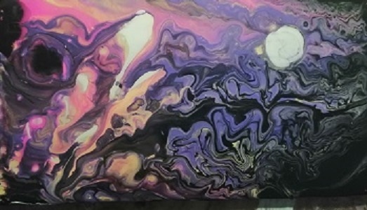 Луна в горах?