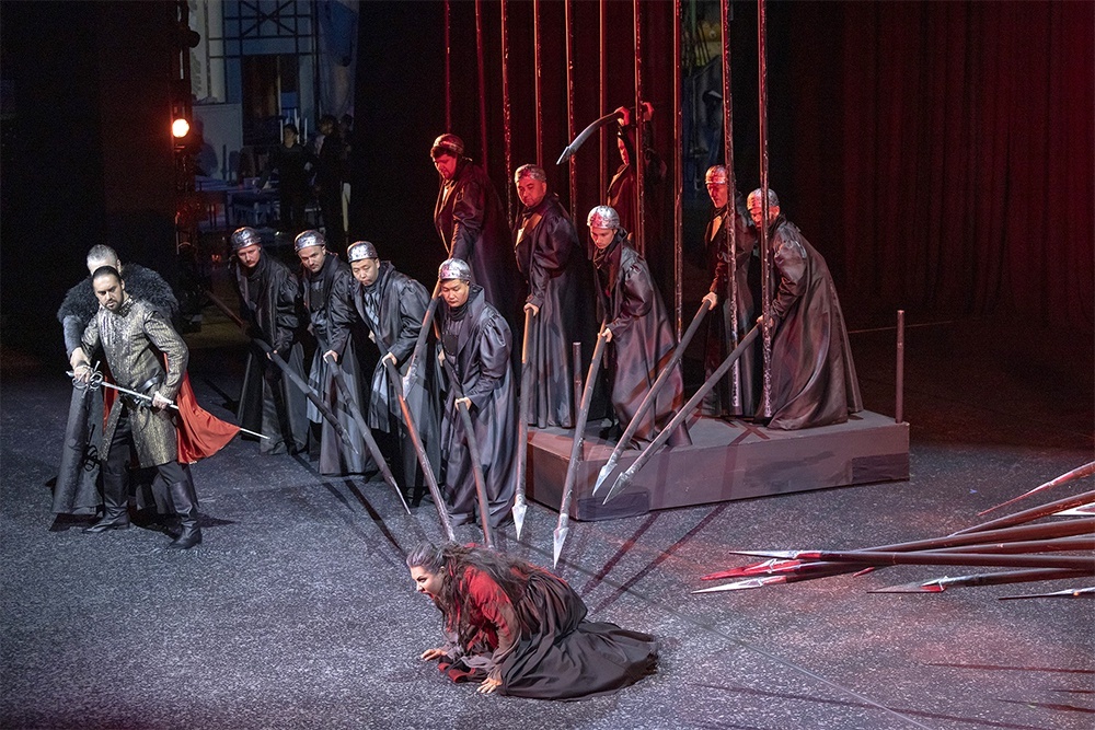    Премьера "Трубадура" в Мариинском театре была в мае. И вот опера Верди - на Приморской сцене. / Илья Коротков / пресс-служба фестиваля