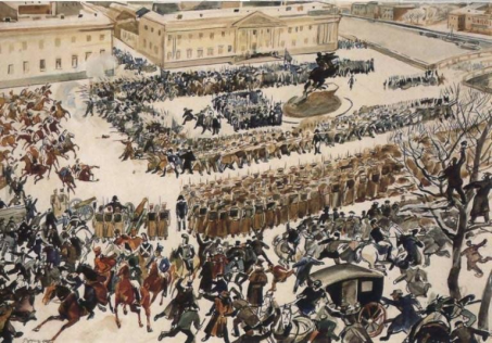 Восстание декабристов на Сенатской площади