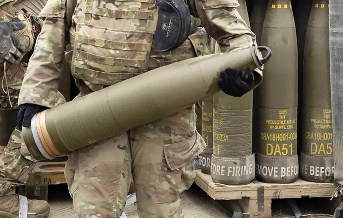    155-миллиметровые артиллерийские снаряды. © U.S. Department of Defense