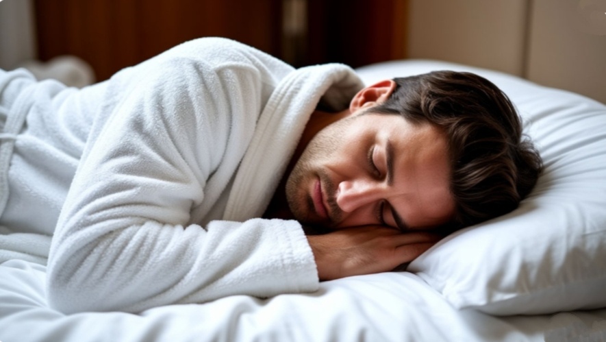 Какой бы не был сильный человек, во сне он по детски беззащитный.