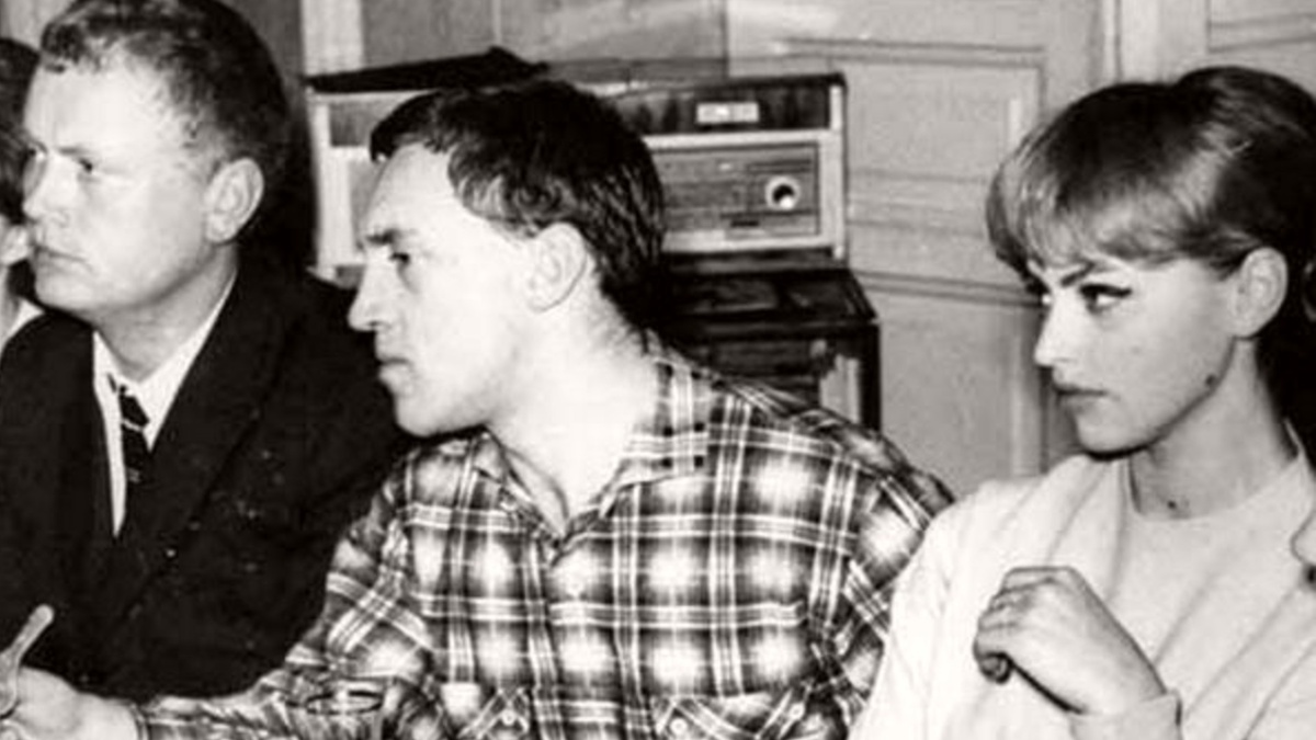 Владимир Высоцкий и Татьяна Иваненко в театре