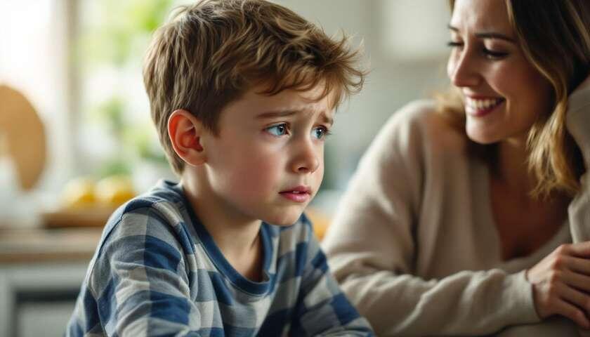 Только у мамы бывают такие улыбки: немного грустные