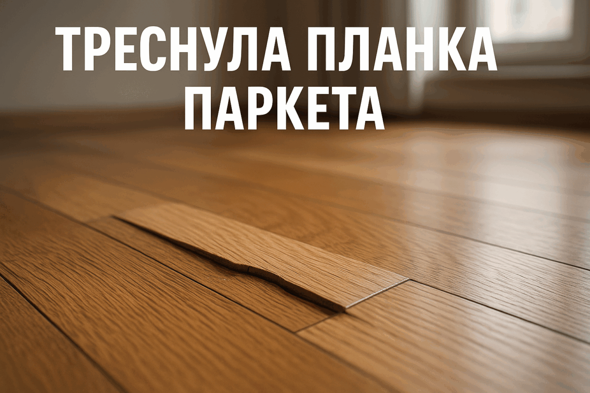    Треснула планка паркета — замена одной доски Михаил Юрьевич