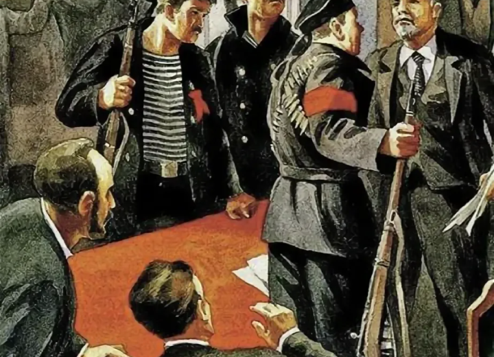 Которые тут временные, -- слазь! А ну-ка слазь! Кончилось ваше время!!!...