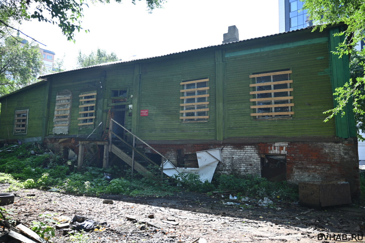    Снесенный дом на Комсомольской