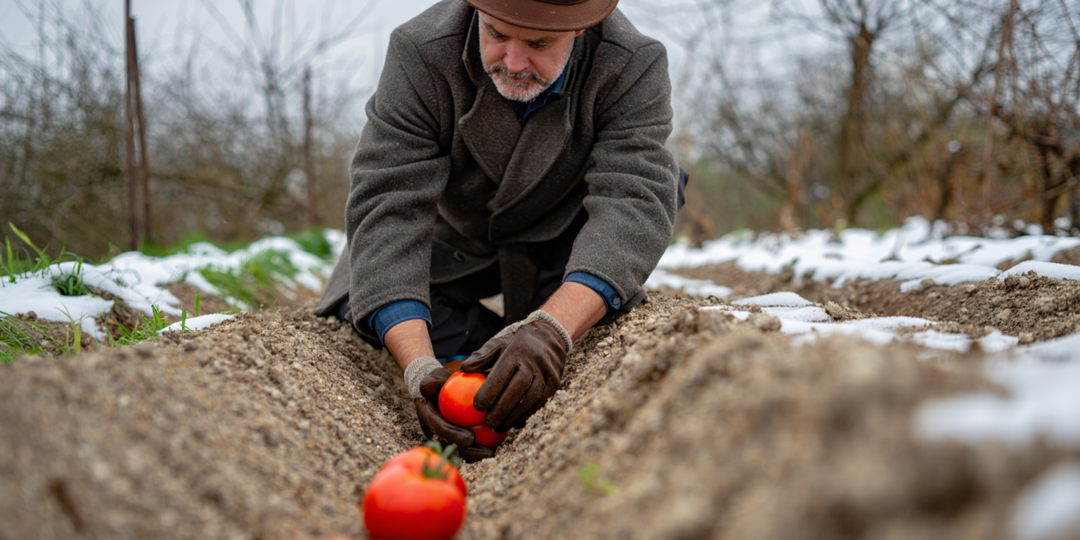 Вместо сотни стаканчиков рассады теперь сею томаты под зиму! Отдыхаю весной и получаю мощнейшую рассаду