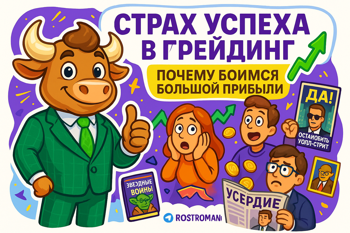    Страх успеха в трейдинге: почему даже прибыль приводит к потерям и саморазрушению РоСТ | Роман о Системном Трейдинге