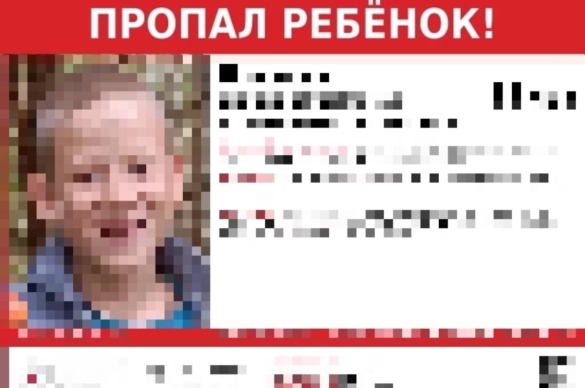    В Пермском крае пропал 12-летний мальчик