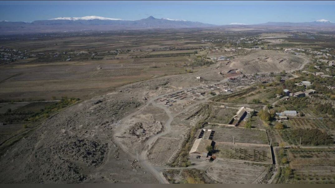 Место раскопок