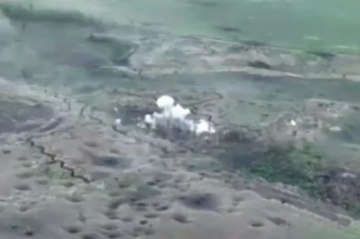    Появились кадры боевой работы ВС РФ при освобождении Балагана и Московского