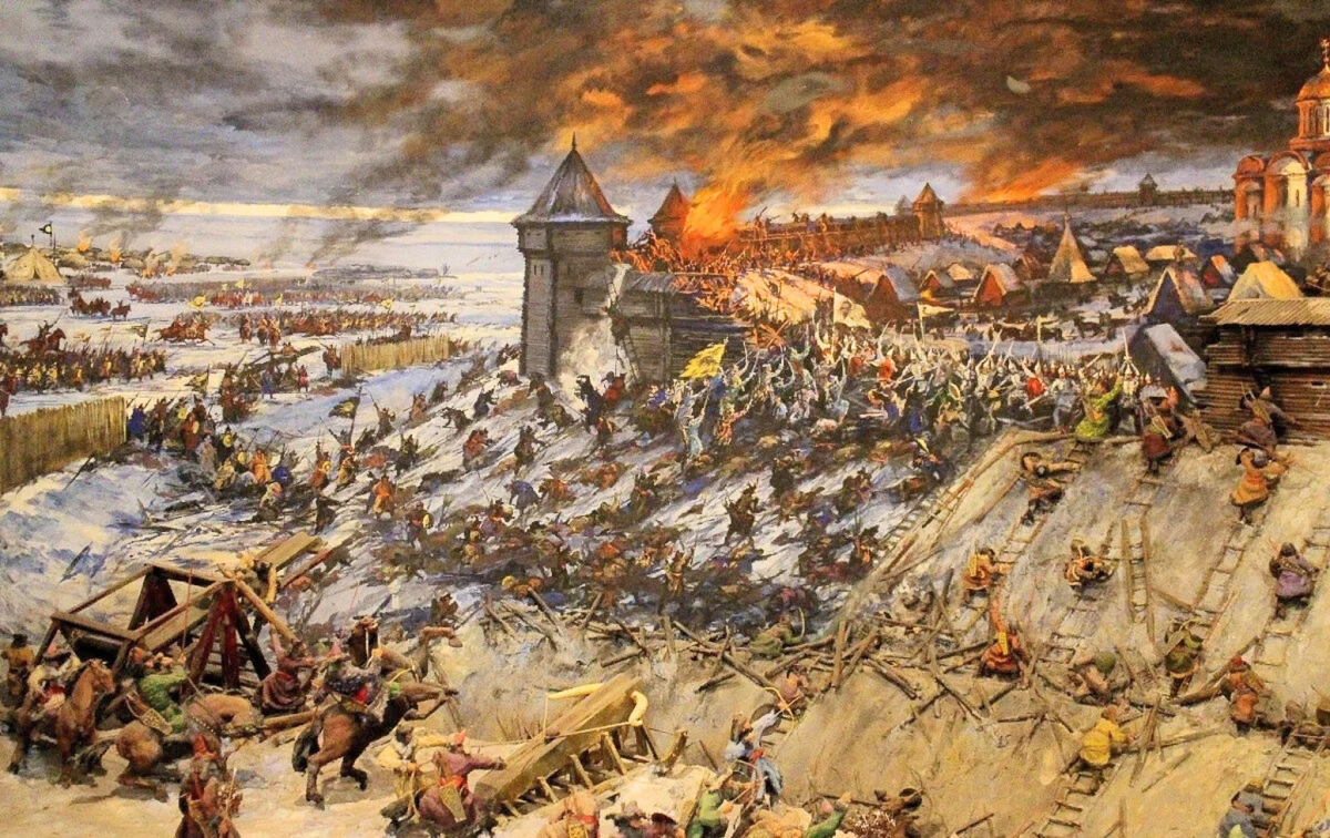 Осада и оборона Рязани.
