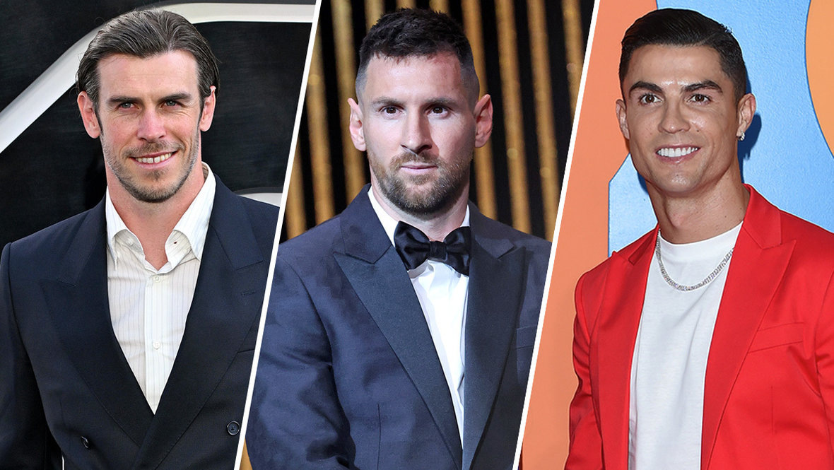    Гарет Бэйл, Лионель Месси, Криштиану Роналду.Jeff Spicer, Pascal Le Segretain, Kate Green Getty Images