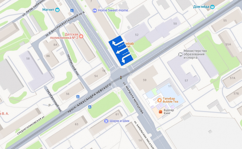    Проезд у банка станет односторонним после открытия Лобановского моста в Петрозаводскеправительство Карелии