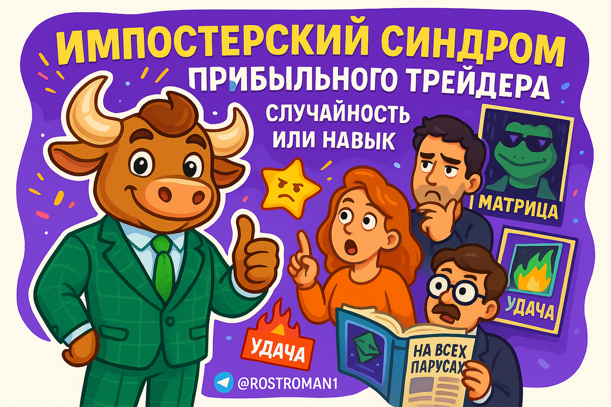    Импостерский синдром трейдера: как страх успеха лишает прибыли даже профи РоСТ | Роман о Системном Трейдинге