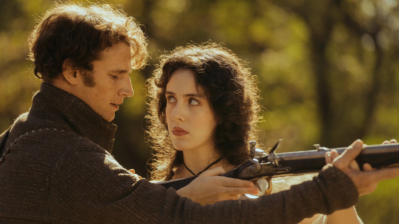    Евгений Романцов и Софья Гершевич на съемках фильма «Лермонтов»/«Кинопоиск»