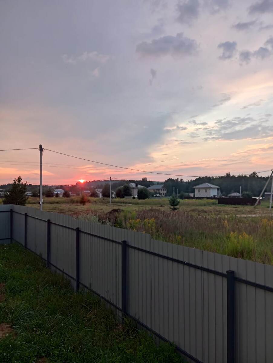 вид с веранды нашего дома