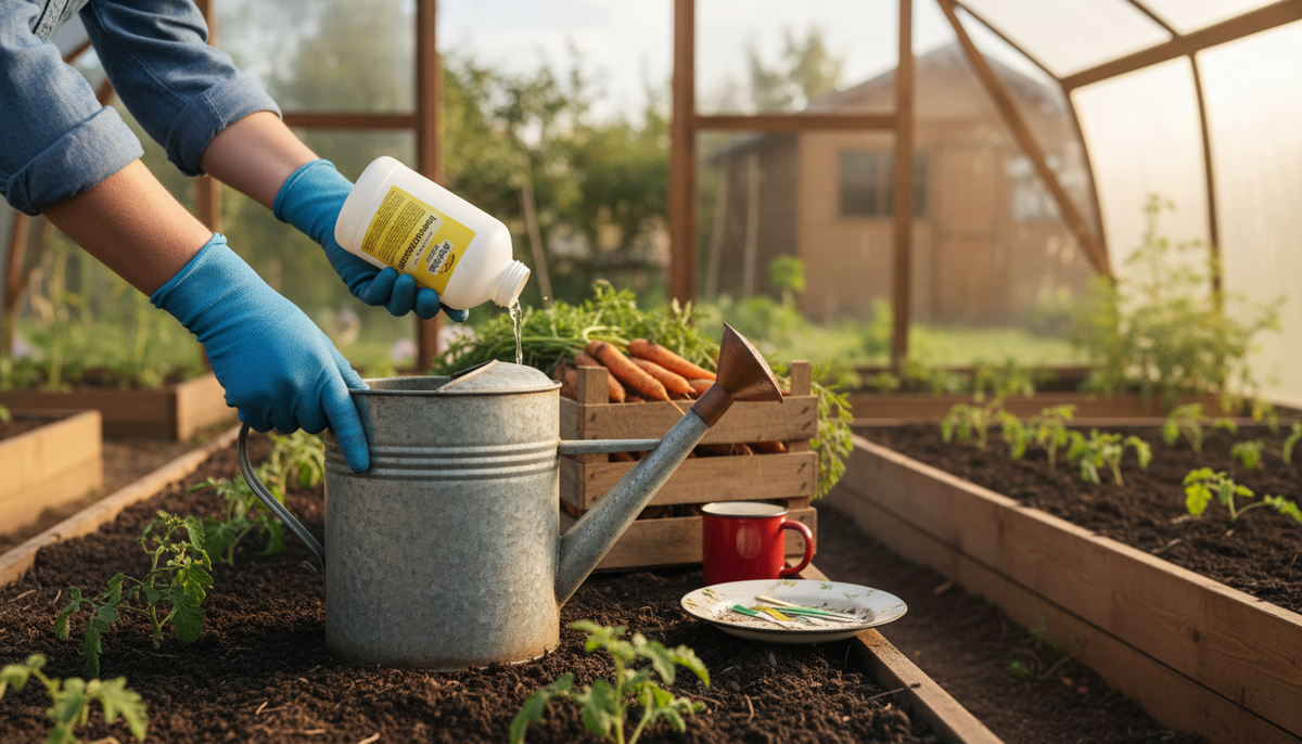 Обеззараживание почвы осенью от болезней и вредителей: методы