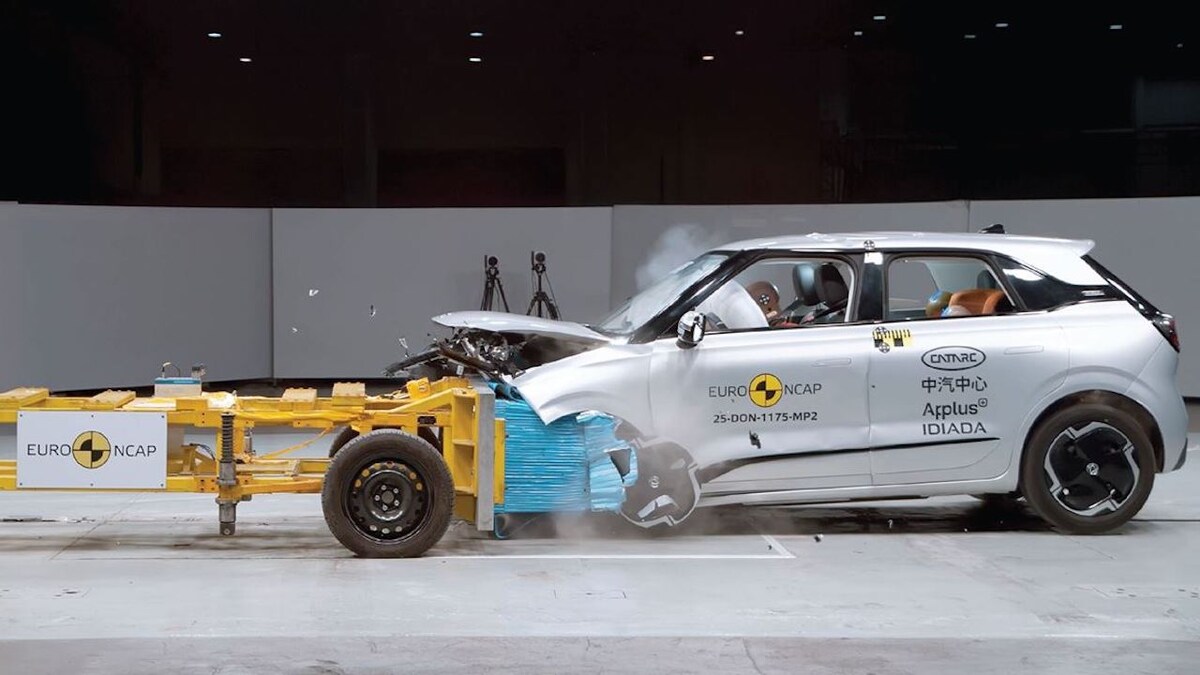    Краш-тест Dongfeng Box. Фото Euro NCAP