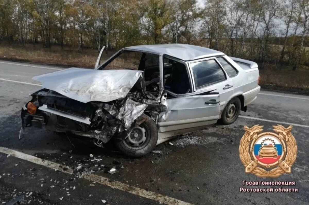    В страшном ДТП в Ростовской области один человек погиб, четверо пострадали