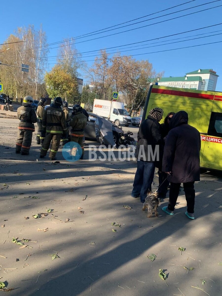    ДТП на пересечении улицы Красноармейской и переулка Училищного. Источник: t.me/bskgram