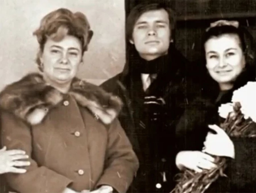 Фото: Брежнева, Федотова и Видов 