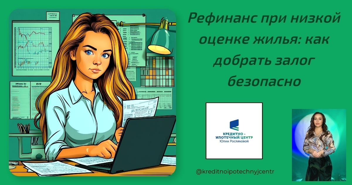    refinansirovanie-pri-nizkoy-otsenke-zhilya-kak-dobrat-zalog-bezopasno Юлия Сергеевна Рослякова