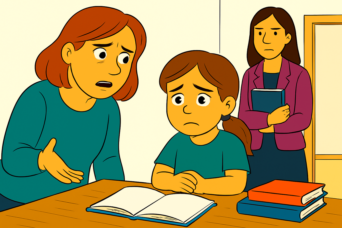 Ребенок каждый вечер: "Мам, а вдруг завтра контрольная?"... Я не знаю! Учитель не предупреждает. Это законно?