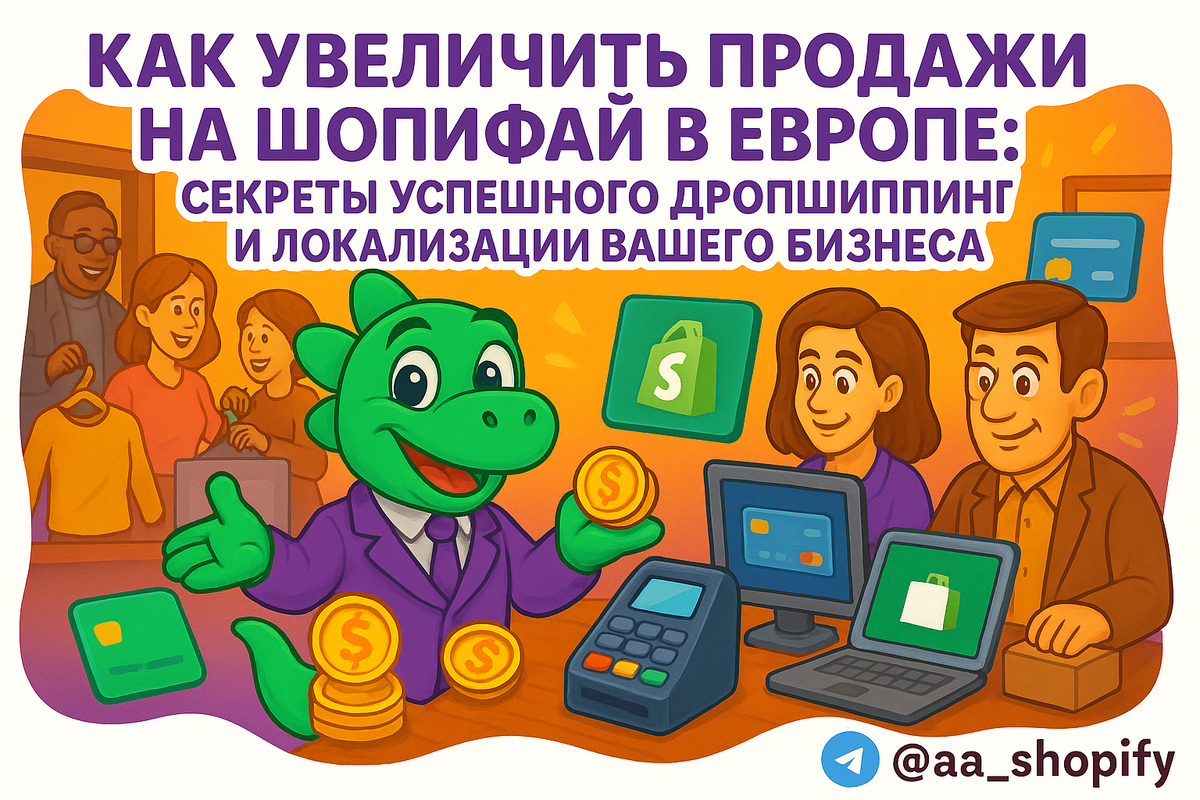    Как увеличить продажи на Шопифай в Европе: секреты успешного дропшиппинга и локализации вашего бизнеса aa_ecom