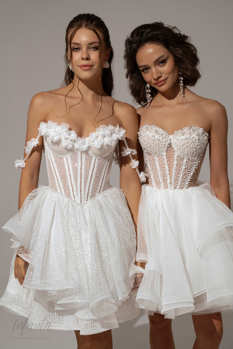 Свадебные платья Нив и Дрина от бренда Infanta