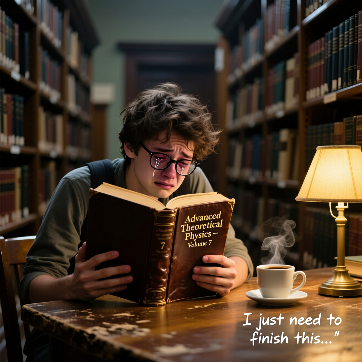 Картинка из Qwen. От теторетической физики я, наверно, тоже не была бы в восторге