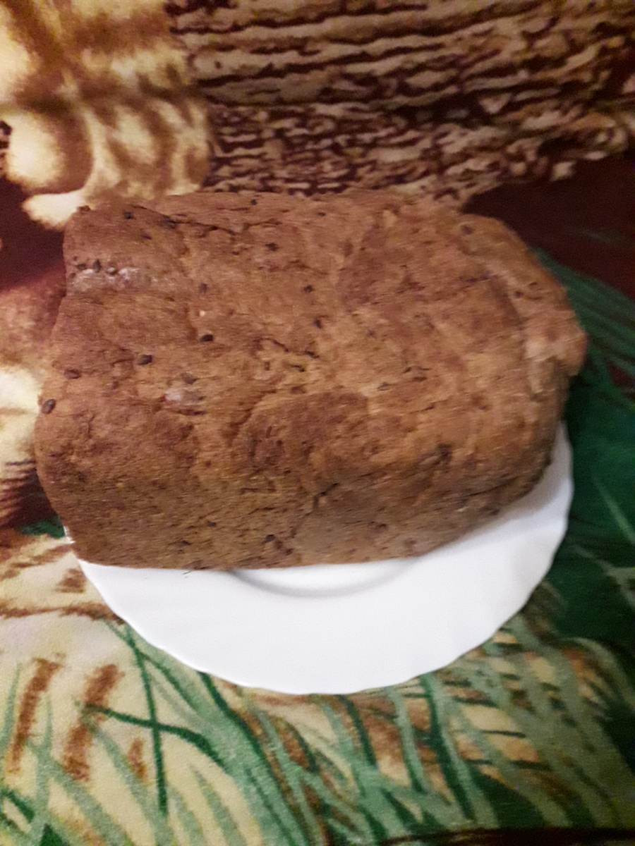 Здесь только половинка (не успела вовремя сфотографировать целиком)