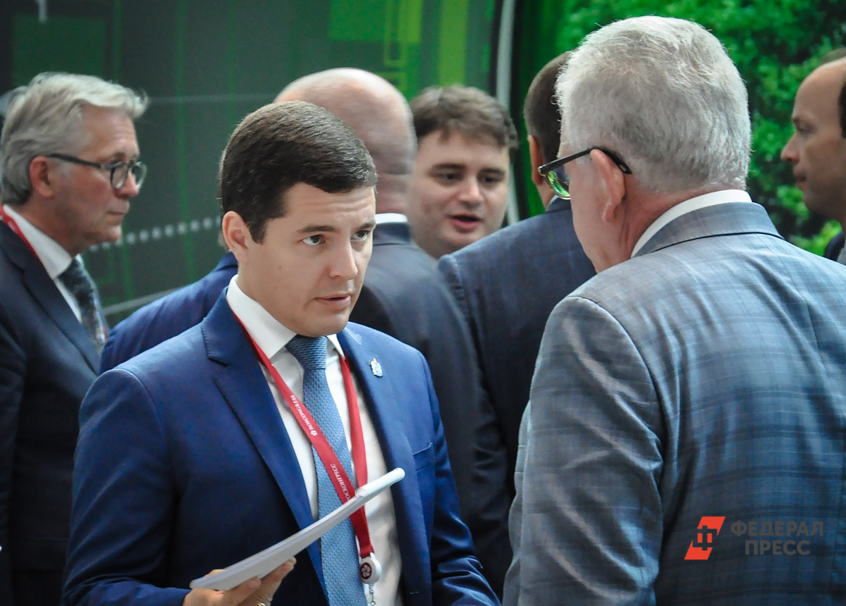Губернатор Ямала Дмитрий Артюхов принял участие в Российской энергетической неделе.  Фото: Фото: ФедералПресс / Екатерина Лазарева
