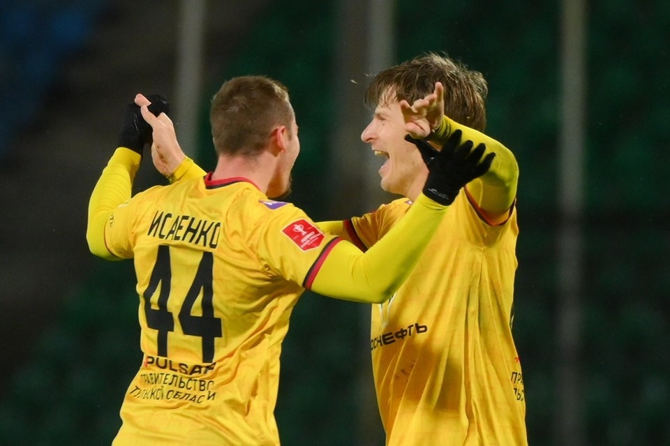    Тульский «Арсенал» продолжает борьбу в Кубке России, обыграв «Сокол» из Саратова материалы пресс-служб