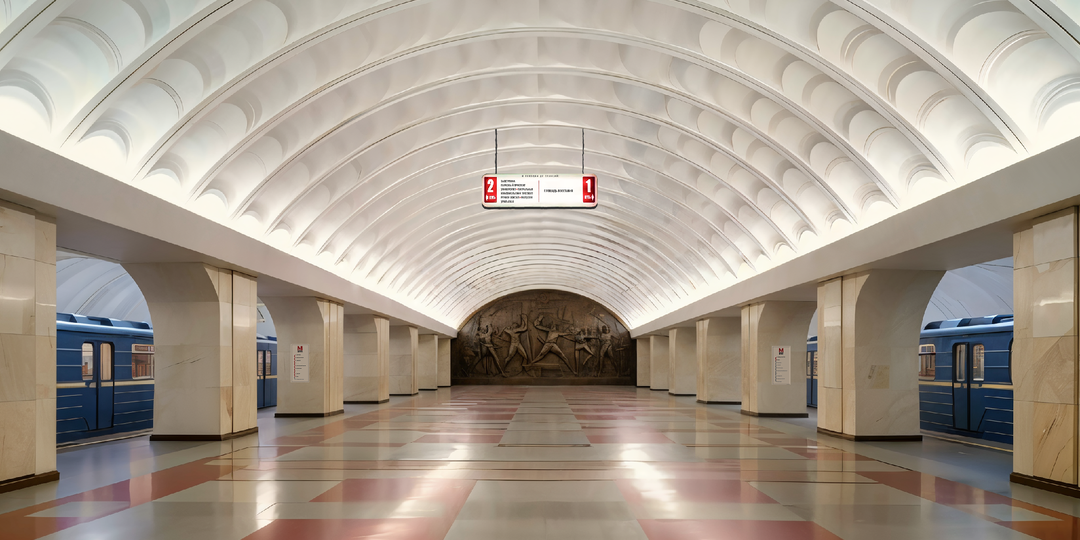 Пермское метро. Станция «Молот»