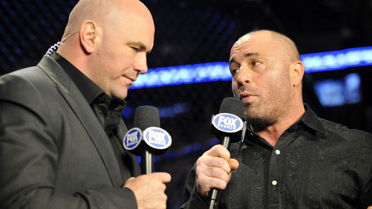 Джо Роган и Дэйна Уайт.