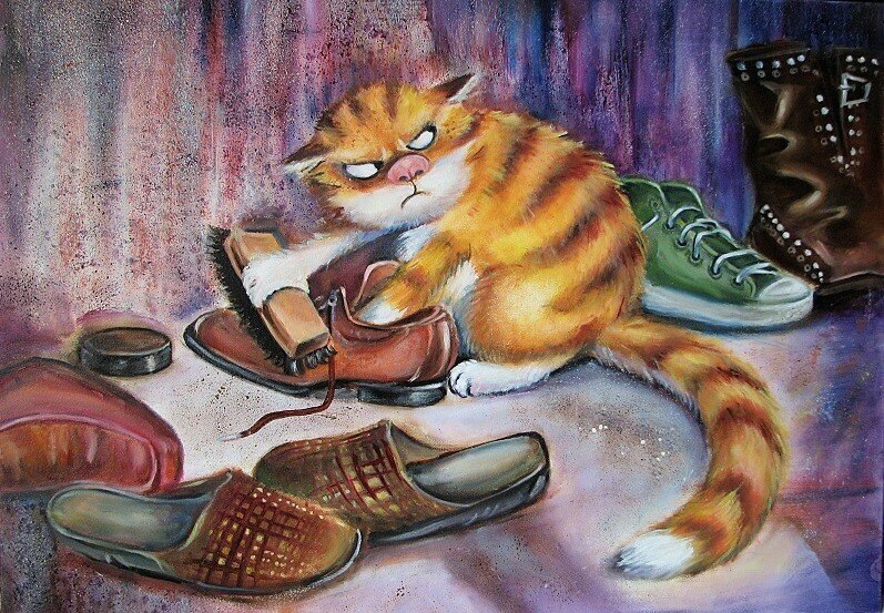 Очаровательный котик Рины Зенюк