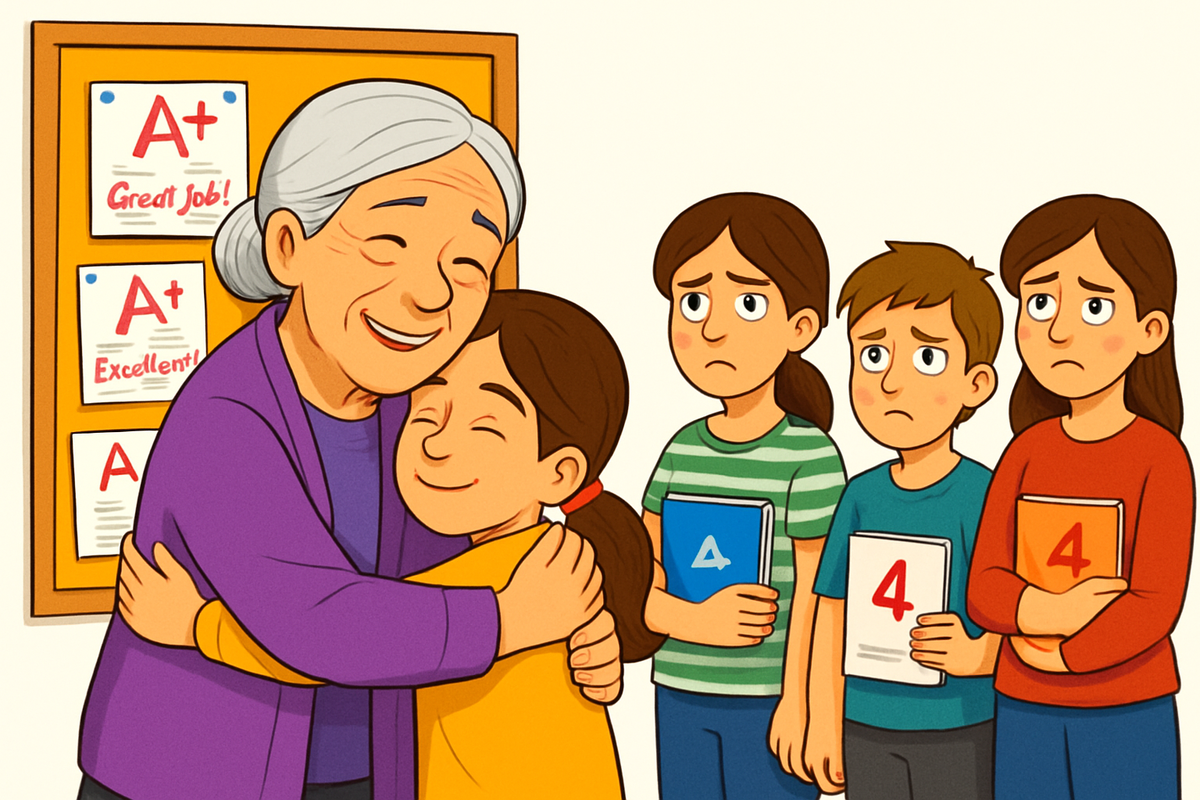 Внучке учителя можно не учить стихи. Моей дочери — нельзя... Законно ли, что педагог преподает в классе своего ребенка?