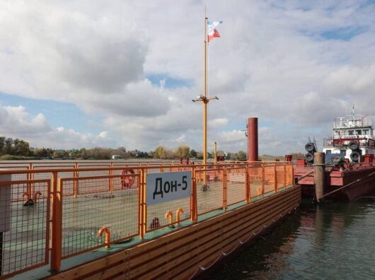    новый причал // фото: Telegram-канал Алены Беликовой