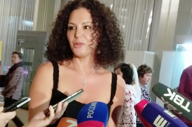    Флоранс на фестивале Хворостовского уже после его смерти в Красноярске. Фото: АиФ/ Ольга Лобзина