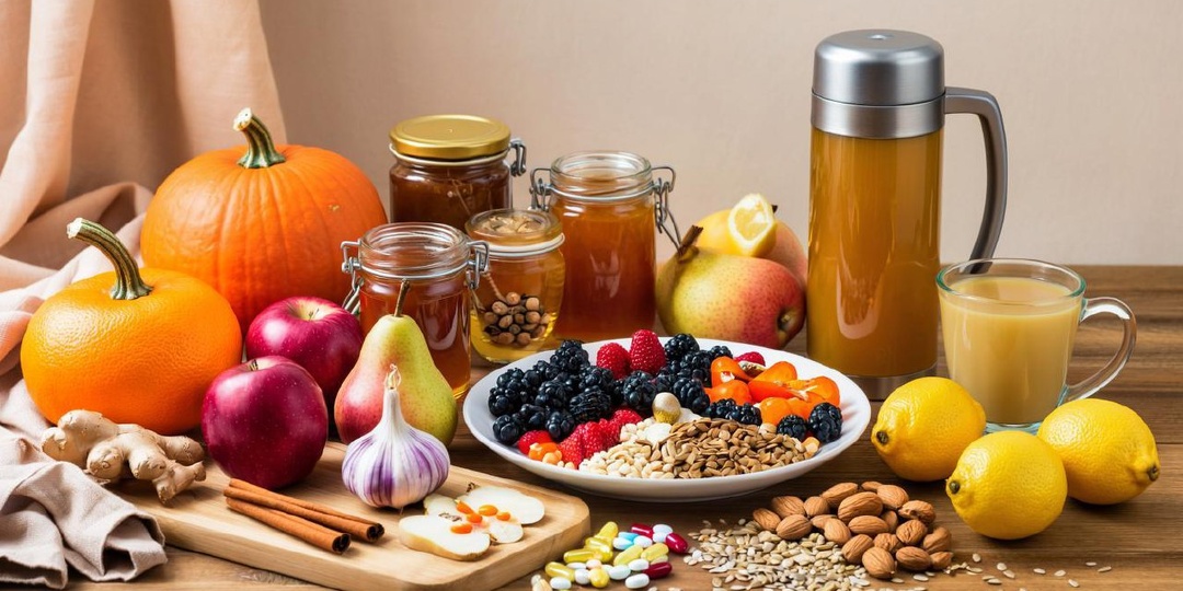 Какие витамины пить осенью для укрепления иммунитета?