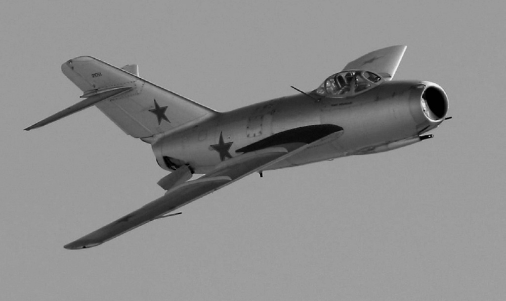 Самолёт МиГ-15  фото из ria.ru