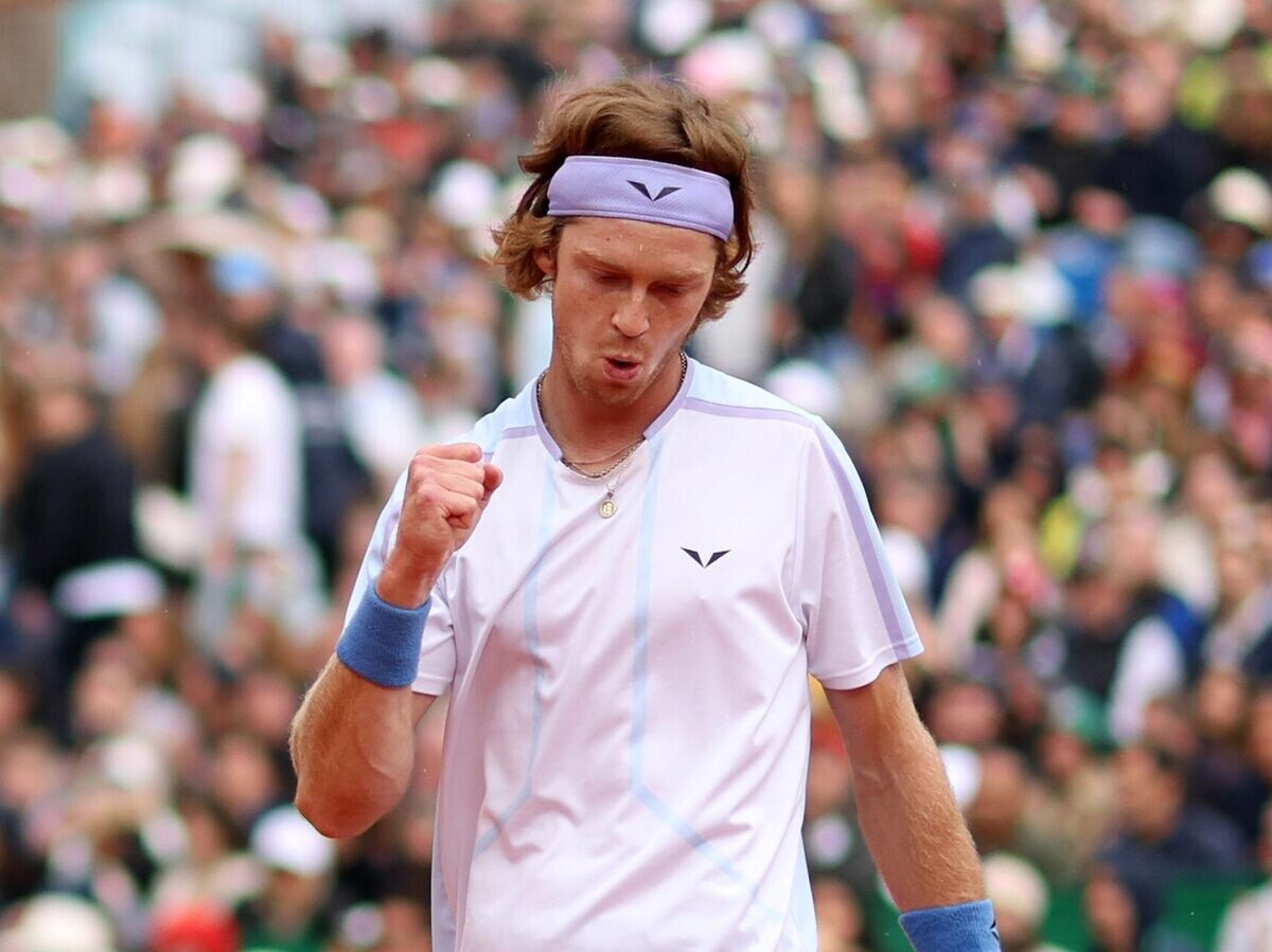    Андрей Рублев© Фото : Twitter ATP