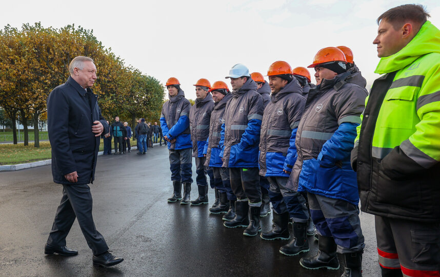    Губернатор поблагодарил работников дорожного хозяйства за их трудgov.spb.ru