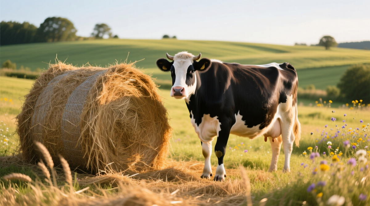    Секрет образования «глаз» в сыре заключается в сене